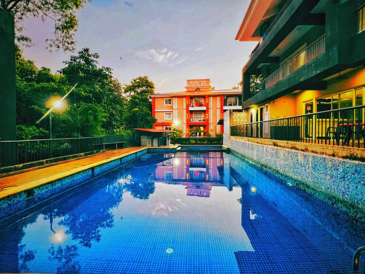 4Bhk Stunning Apartment With Pool 2Bhkx2 果阿旧城 外观 照片