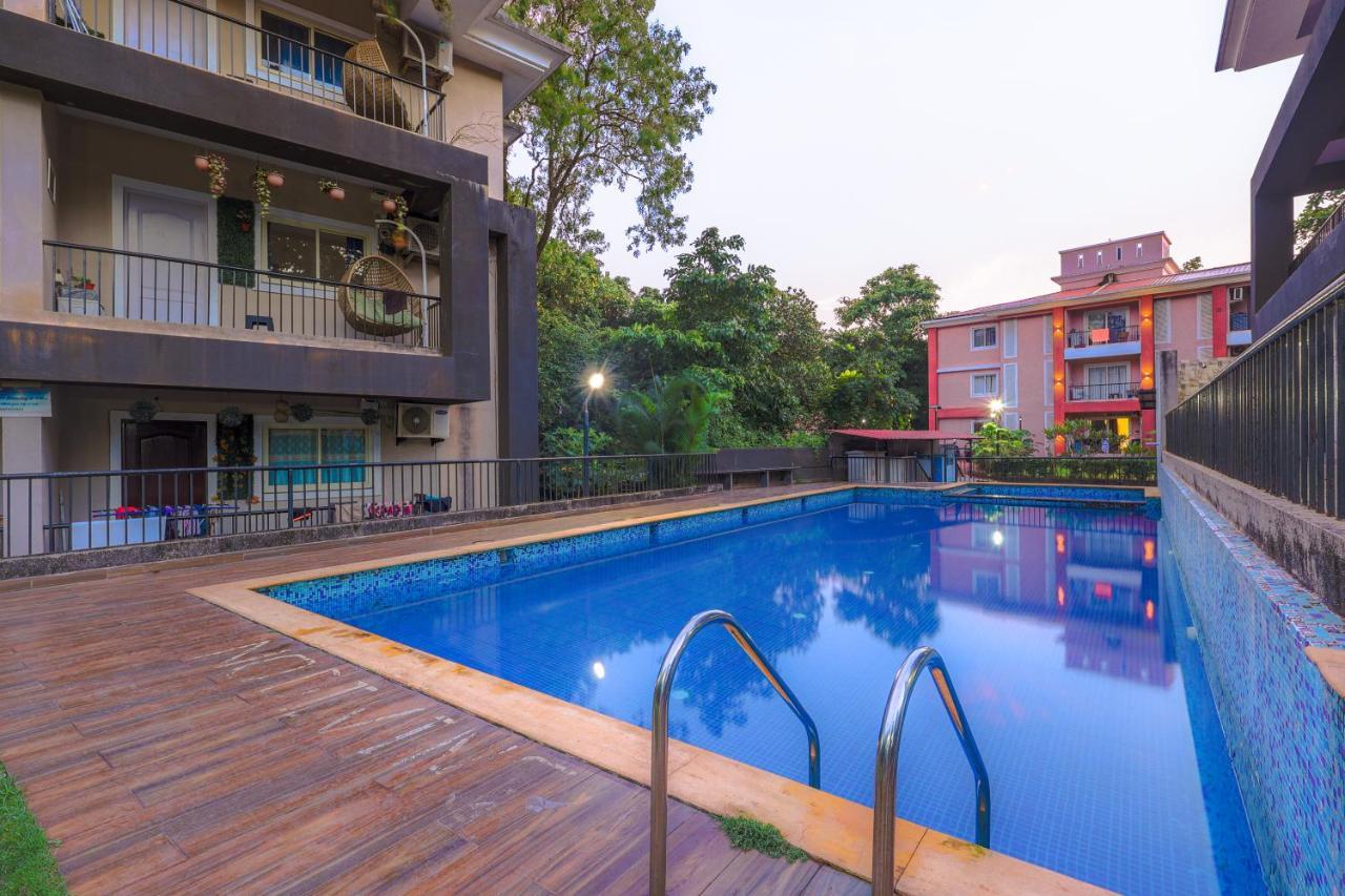 4Bhk Stunning Apartment With Pool 2Bhkx2 果阿旧城 外观 照片